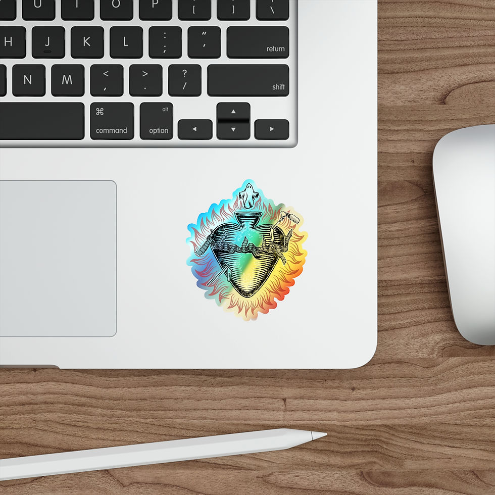 Thumbnail: SacreCine Heart Sticker
