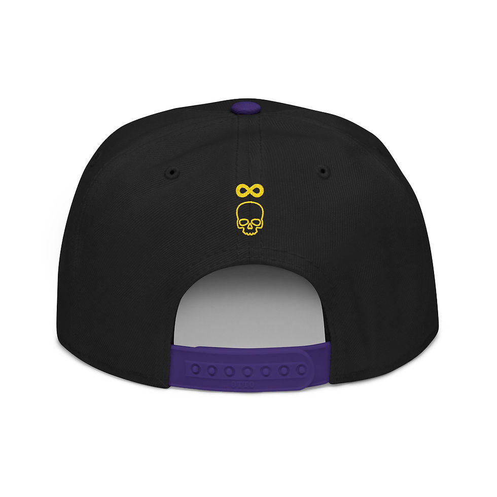 Thumbnail: Copy of 'GOD F*CKS DEATH' (Alternate 2) (Embroidered snap back)