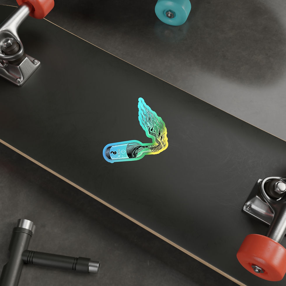 Thumbnail: Poppin' Off Molotov Sticker