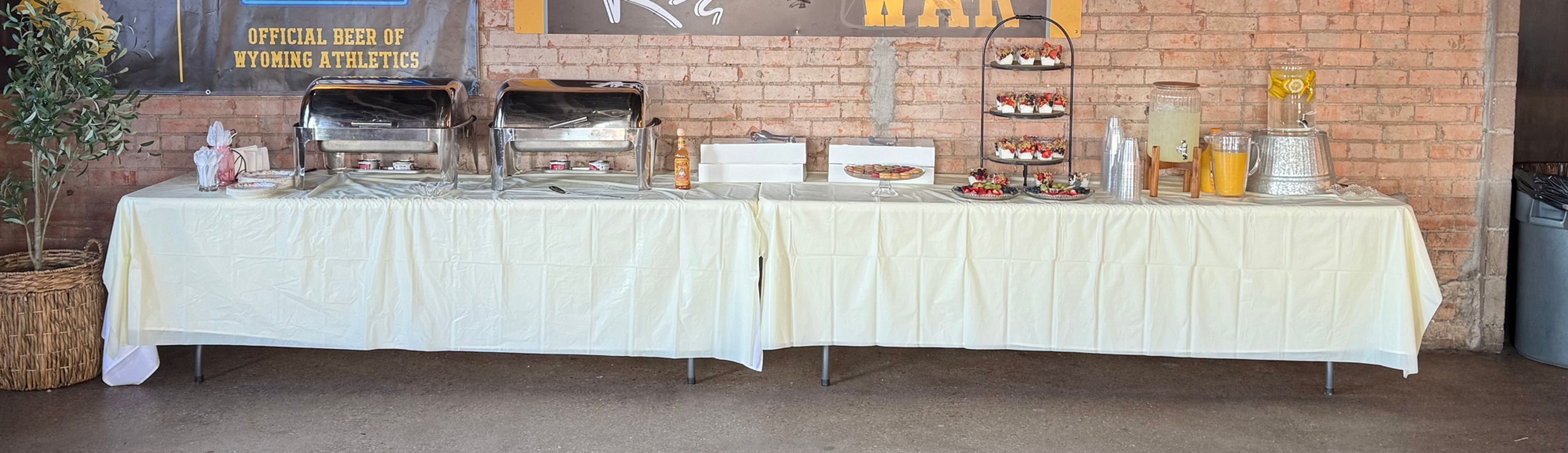 8 ft Rectangular Banquet Tables