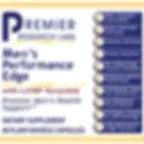 Premier Research Labs - Men's Performance Edge Label 1