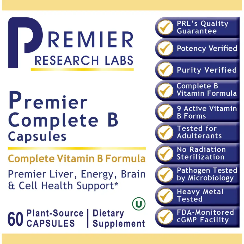 Thumbnail: Premier Research Labs - Premier Complete B Label 2