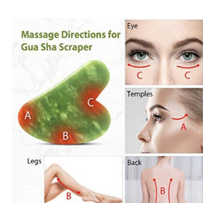 Thumbnail: Jade Facial Roller & Gua Spa Set