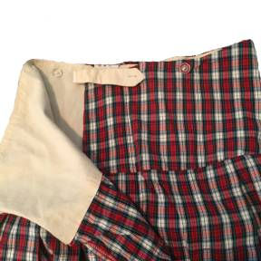 Thumbnail: Vintage Parasuco pleated mini skirt