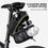 Thumbnail: ROCKBROS Bike Seat Bag Bike Saddle Bag Under Seat Bicycle Bag with LED Light Cyc