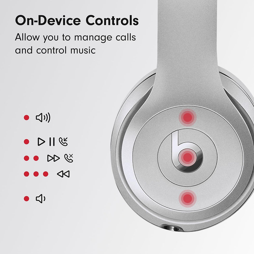 Thumbnail: Beats Solo3 - Wireless Bluetooth On-Ear Headphones, Apple & Android Compatible