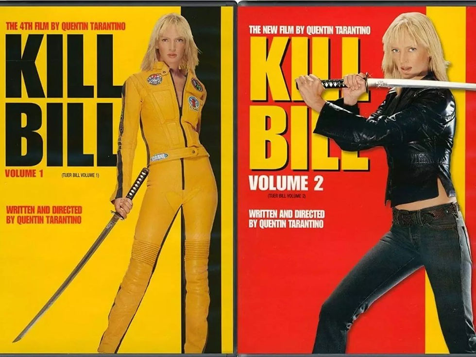Kill Bill Volume 1&2 (2003,2004) by Tarantino