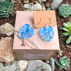 Pendientes hoja de Adán peq.