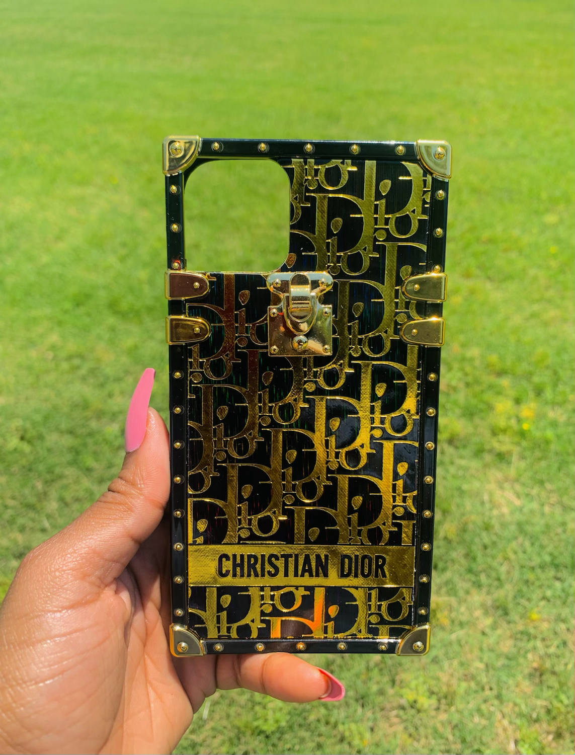 BLACK AND GOLD CD CASE 