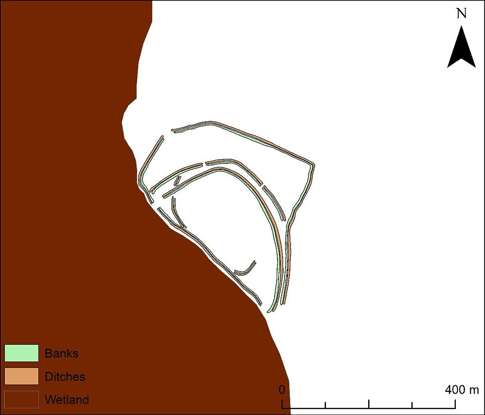 Digital Map of Stonea Camp