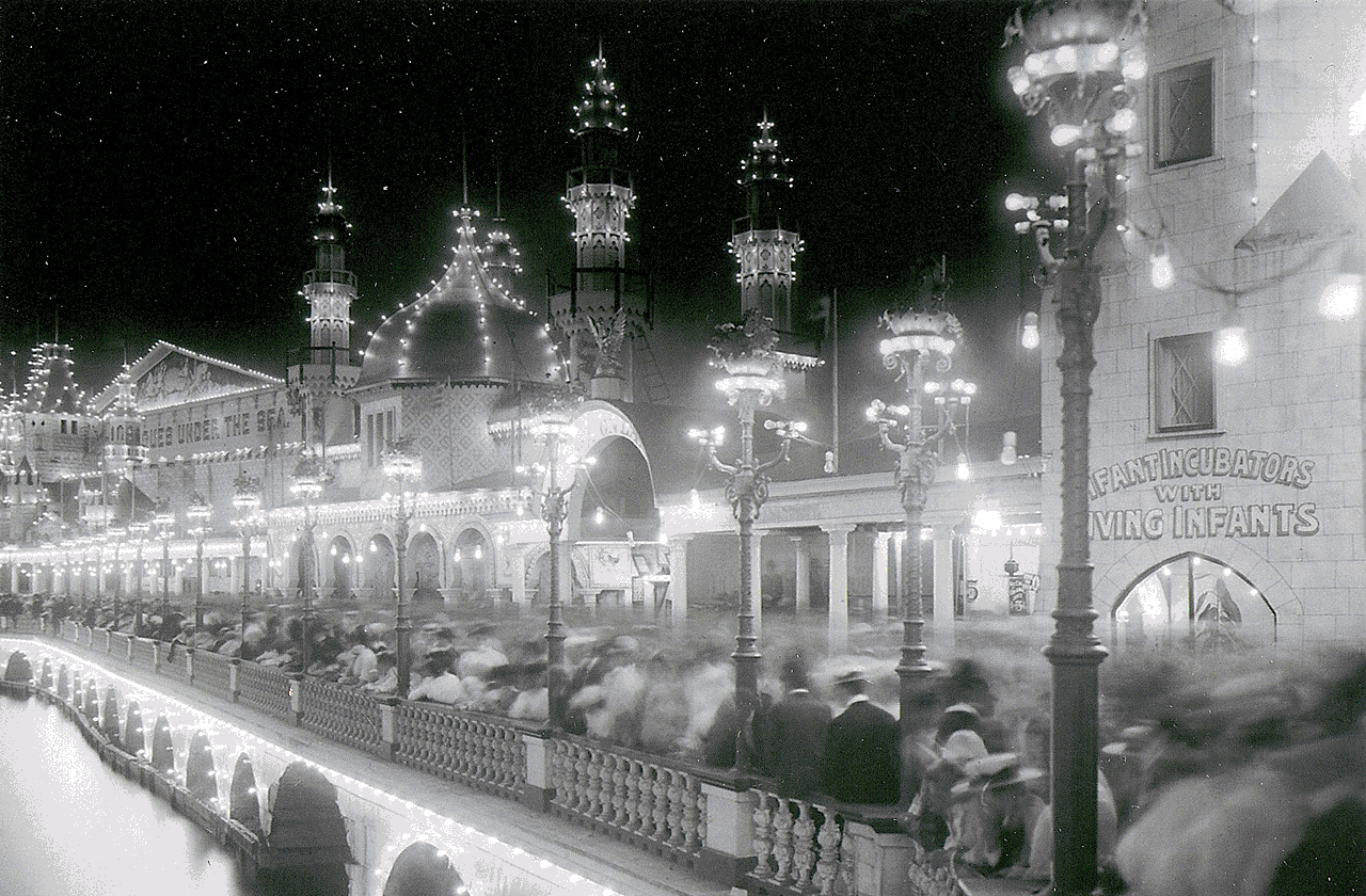 The incubator sideshow at Coney Island’s Luna park