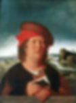 A painting of Paracelsus.