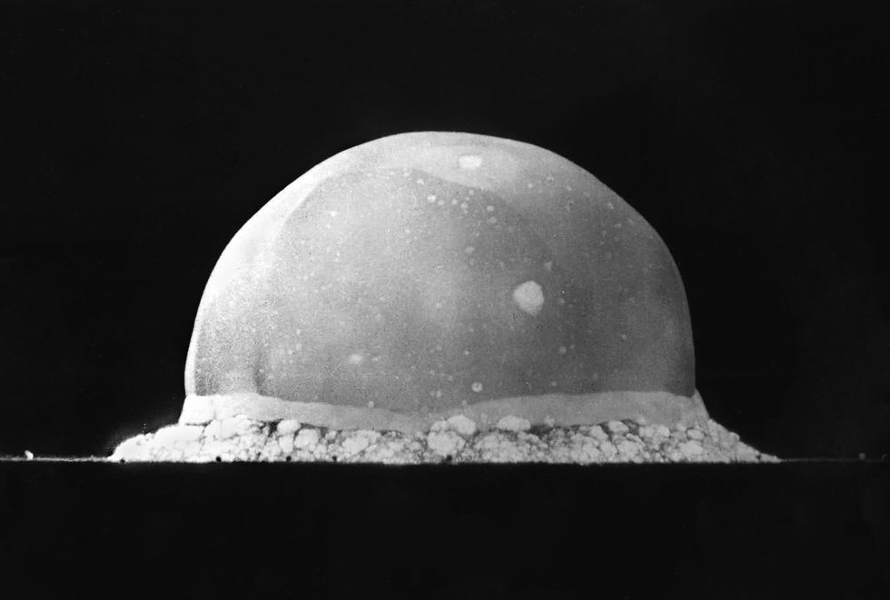 A nuclear fireball.