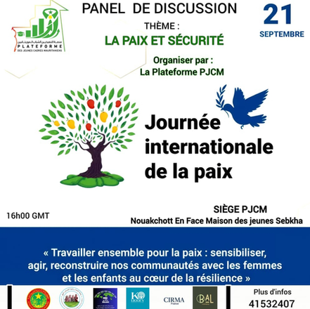 Appel à communication : Journées internationales de la Paix (20-21 septembre 2026)