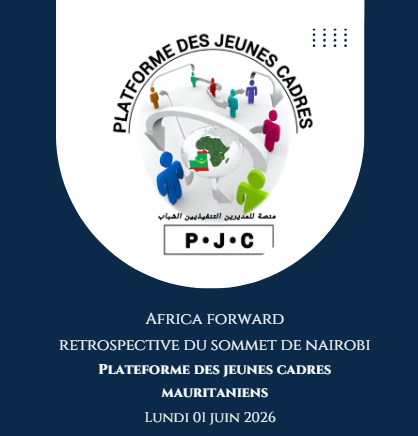 Une session exclusive animée par Fayol Amadou Ba (Plateforme des Jeunes Cadres Mauritaniens) qui partagera les enseignements clés tirés de son récent déplacement au Forum Africa Forward. Un événement suivi d'une table ronde avec les Jeunes Cadres Mauritaniens.