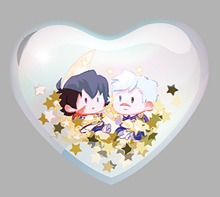 Voltron | Sheith -  Stars, Heart Shaped Water Charm