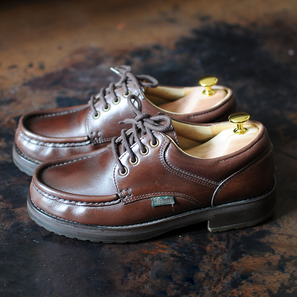 Paraboot Thiers marron empeigne