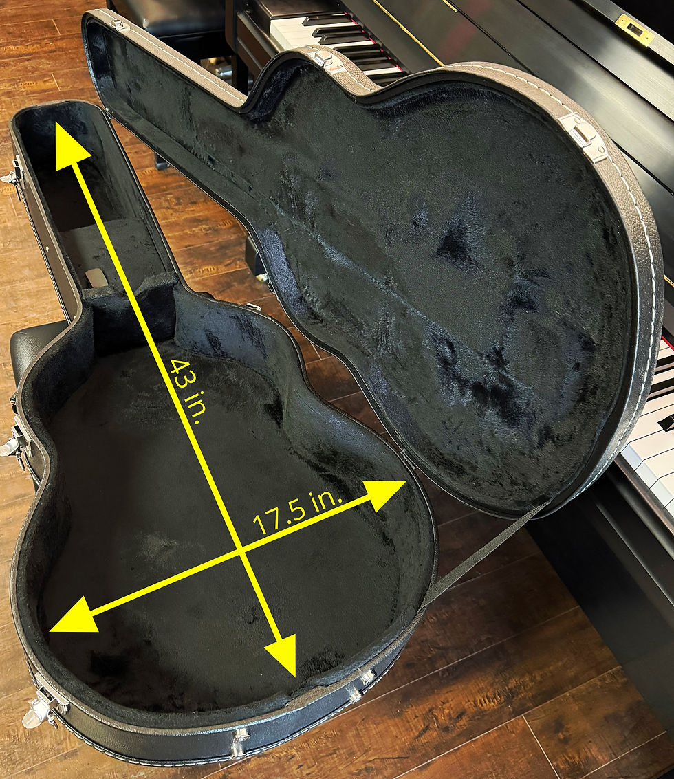 Miniature : Jumbo Guitar Case 42"/43"