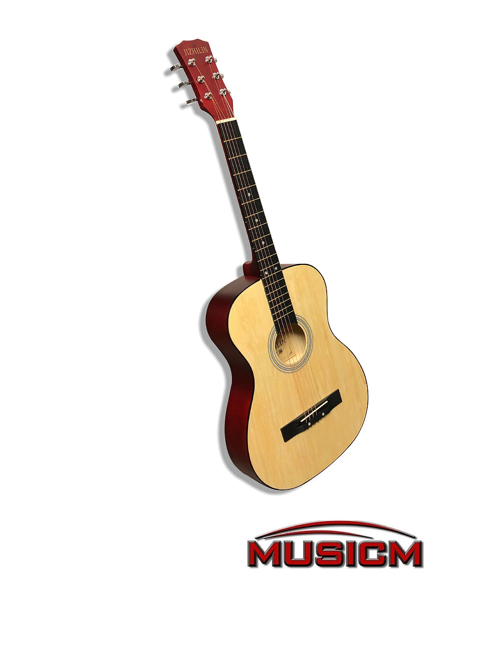 Miniature : 38" Acoustic Guitar JZ-38 NT-FB