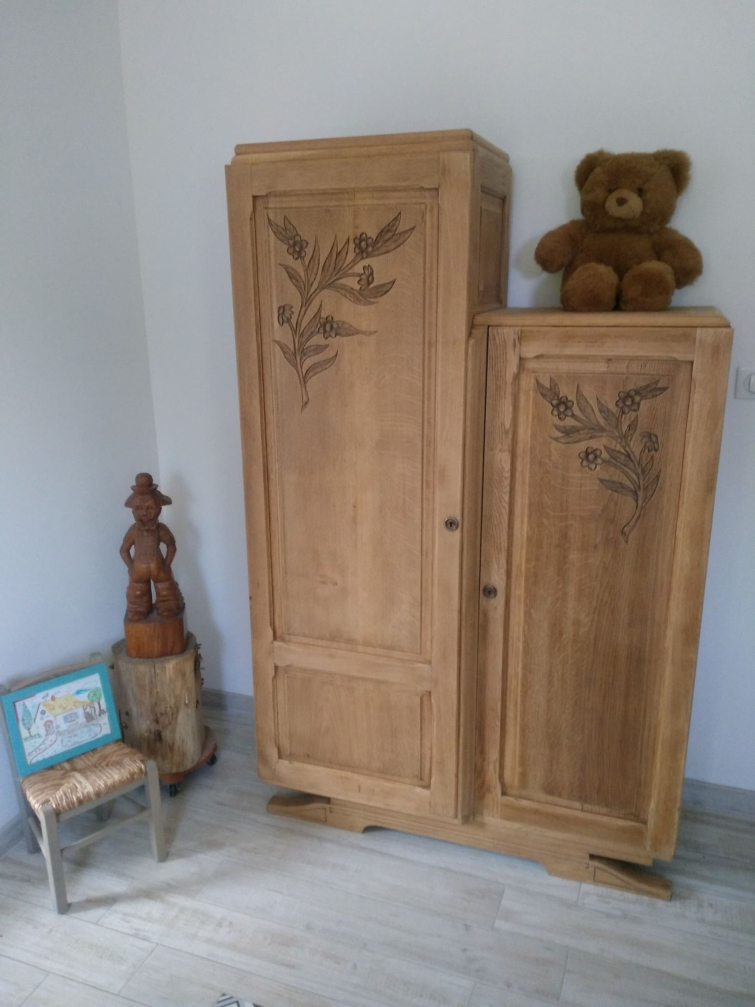 ARMOIRE asymétrique art deco