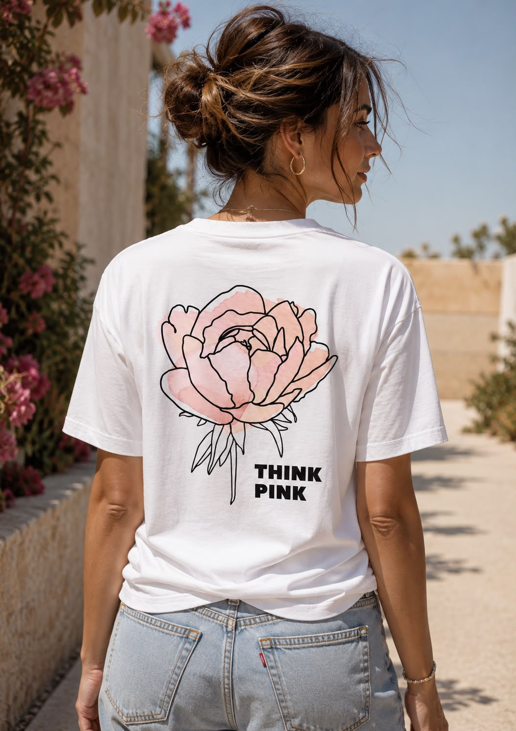 T-Shirt Think Pink