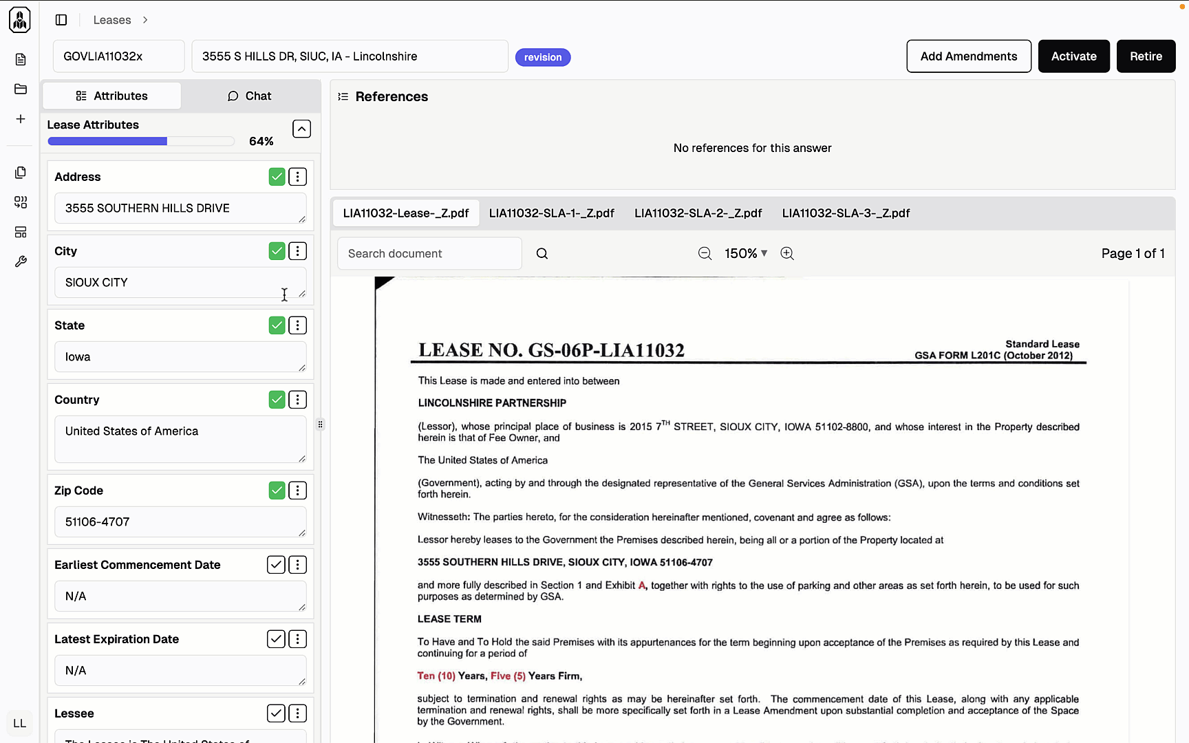 Easily upload lease amendments and let Atlas handle re-abstraction with precision. Whether it’s a single update or multiple changes, the tool ensures your data stays accurate and up to date without the hassle.
