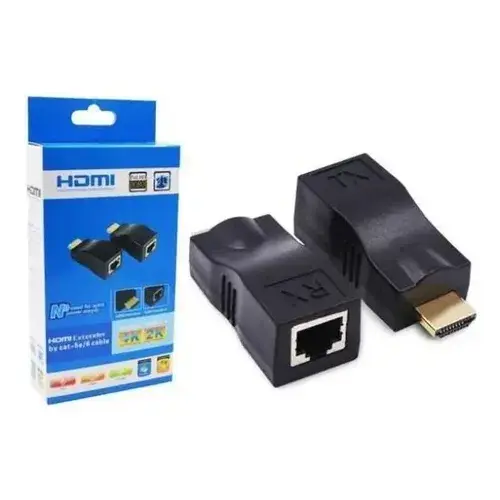 EXTENSION HDMI LAN CAT5E/CAT6, 30 METROS
