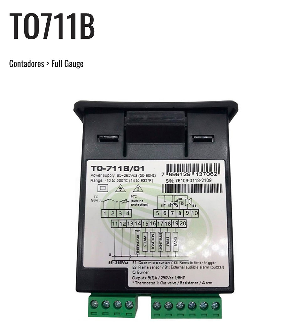 Miniatura: IMPORTADO POR TESLA: CONTROL TIEMP+TEMP 72X72MM THERMON-INOVA 110-220VAC TIPO J