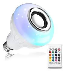 FOCO BLUETOOTH, PARLANTE CON APP, 12W , RGB, BOQUILLA E27, INPUT 85-265V VICTORI