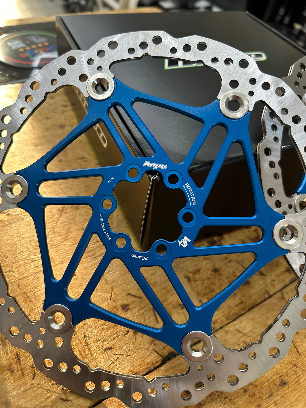 Miniaturbild: Hope V4 Vented Floating Bremsscheiben – 203 mm – innenbelüftet