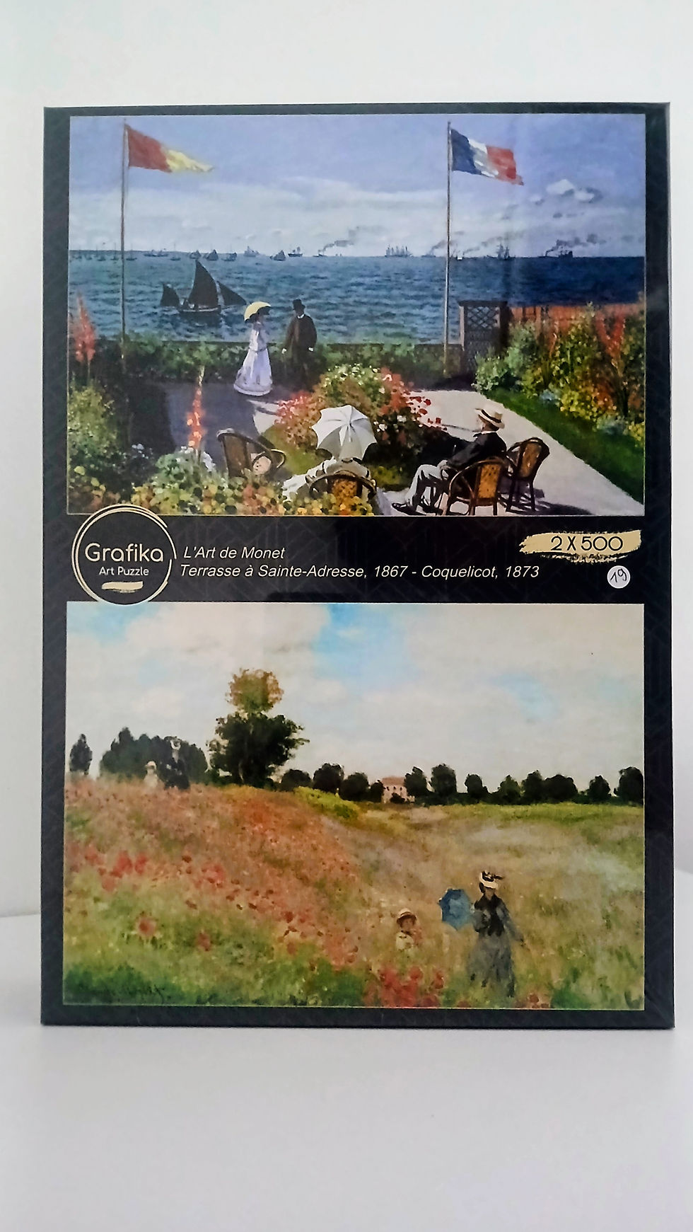 L'art de Monet - 2 puzzles X 500 pièces
