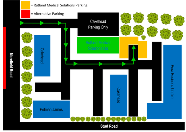 Rutland Aesthetics Site Plan