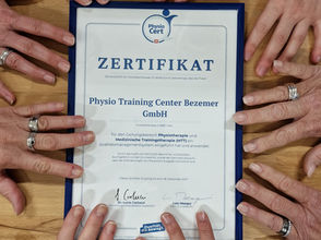 PhysioCert Zertifikat Bezemer