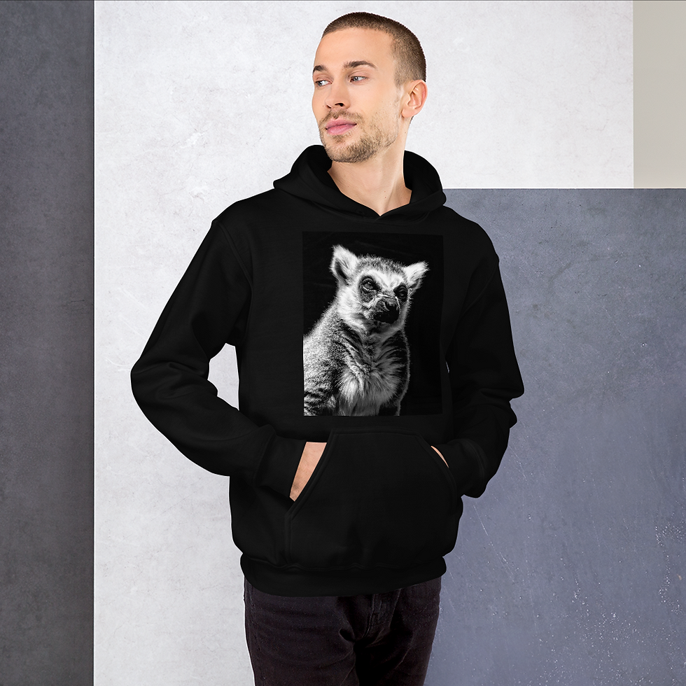 Thumbnail: Unisex "Cranky Lemur" Hoodie