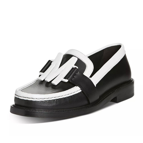 M logo MOSCHINO loafers Sz40 | Luxury Cage LLC