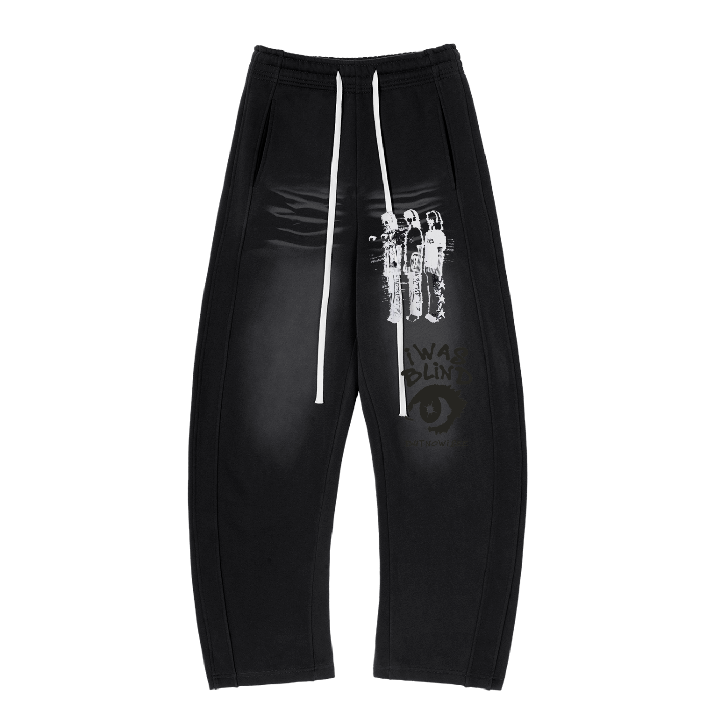 HOPE. Sunfade Curved Blade Fleece Sweatpants