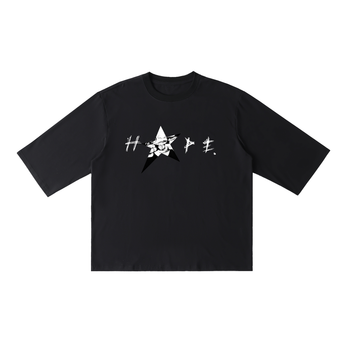 Essential Half Sleeve Ribbed HOPE. T-Shirt