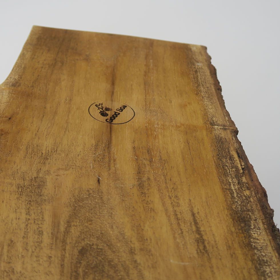 Thumbnail: Acacia wood 5-hole tealight holder