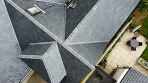 residential home new slate roof replacement, roofer kent