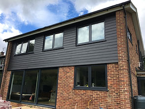 composite cladding, wall cladding, cladding on side of house gravesend rochester medway