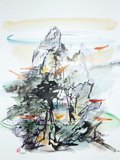 Watercolours & Mixed Media