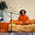 Guruji giving a lecture