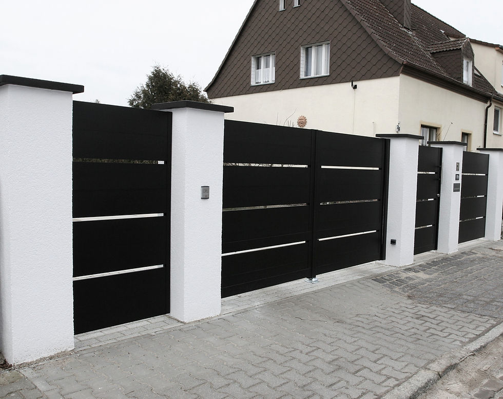 A.9 Zaunfelder, Pforte und Tor