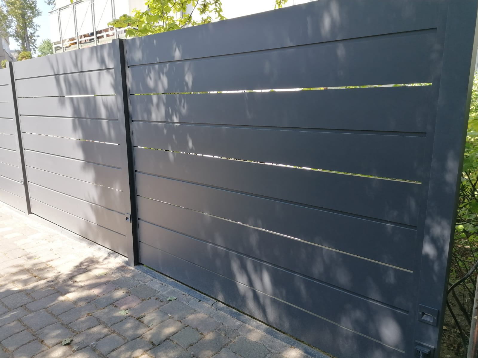 FZ.A.9s Zaunfeld mit 10mm Spalt