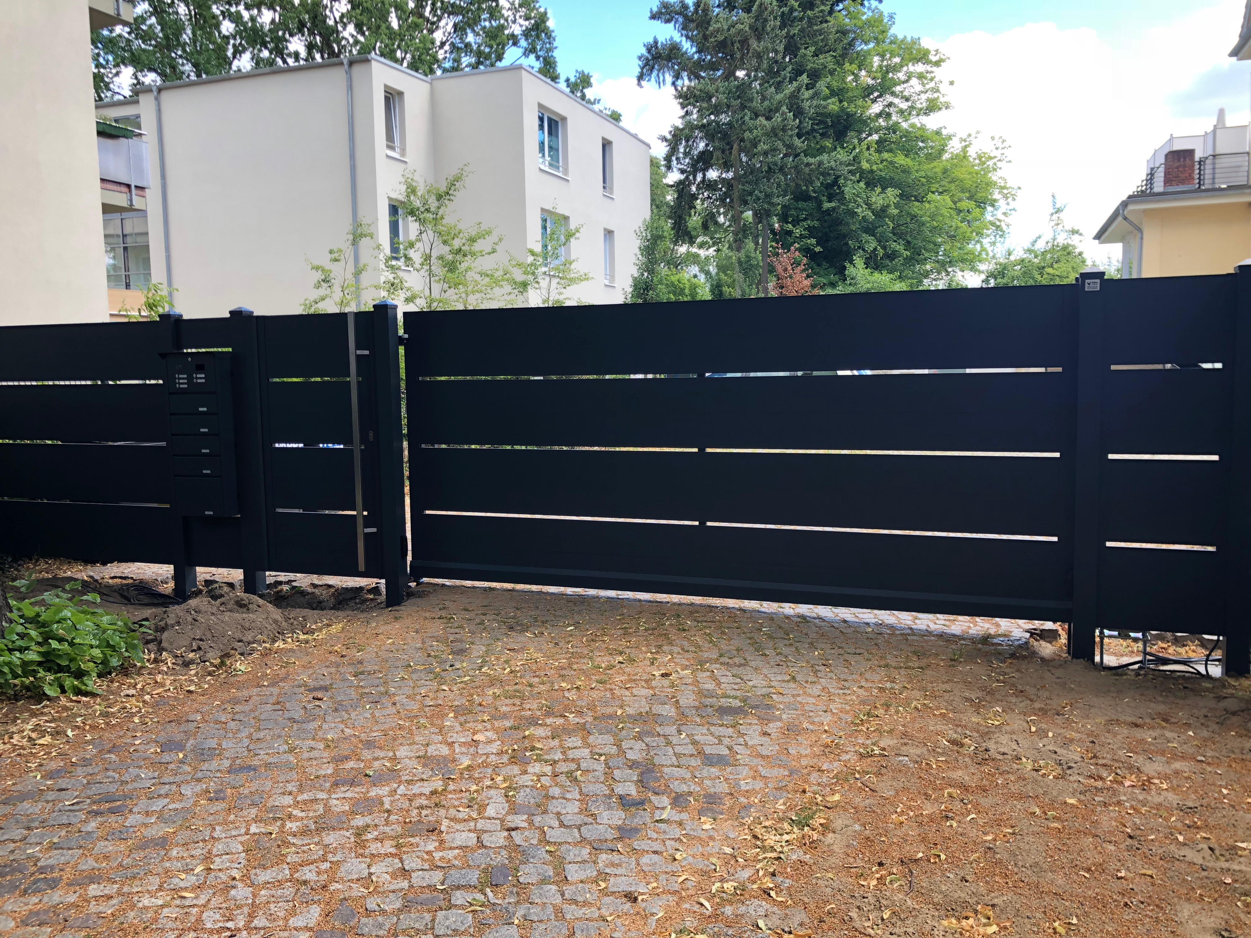 FZ.A.9 Zaunanlage Sichtschutz