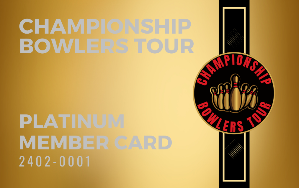 Championship Bowlers Tour Platinum Membership
