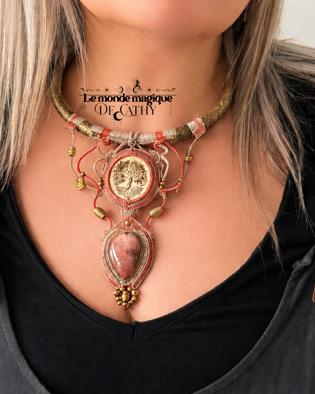 ✨ Torque Talisman “L’Arbre des Âmes”