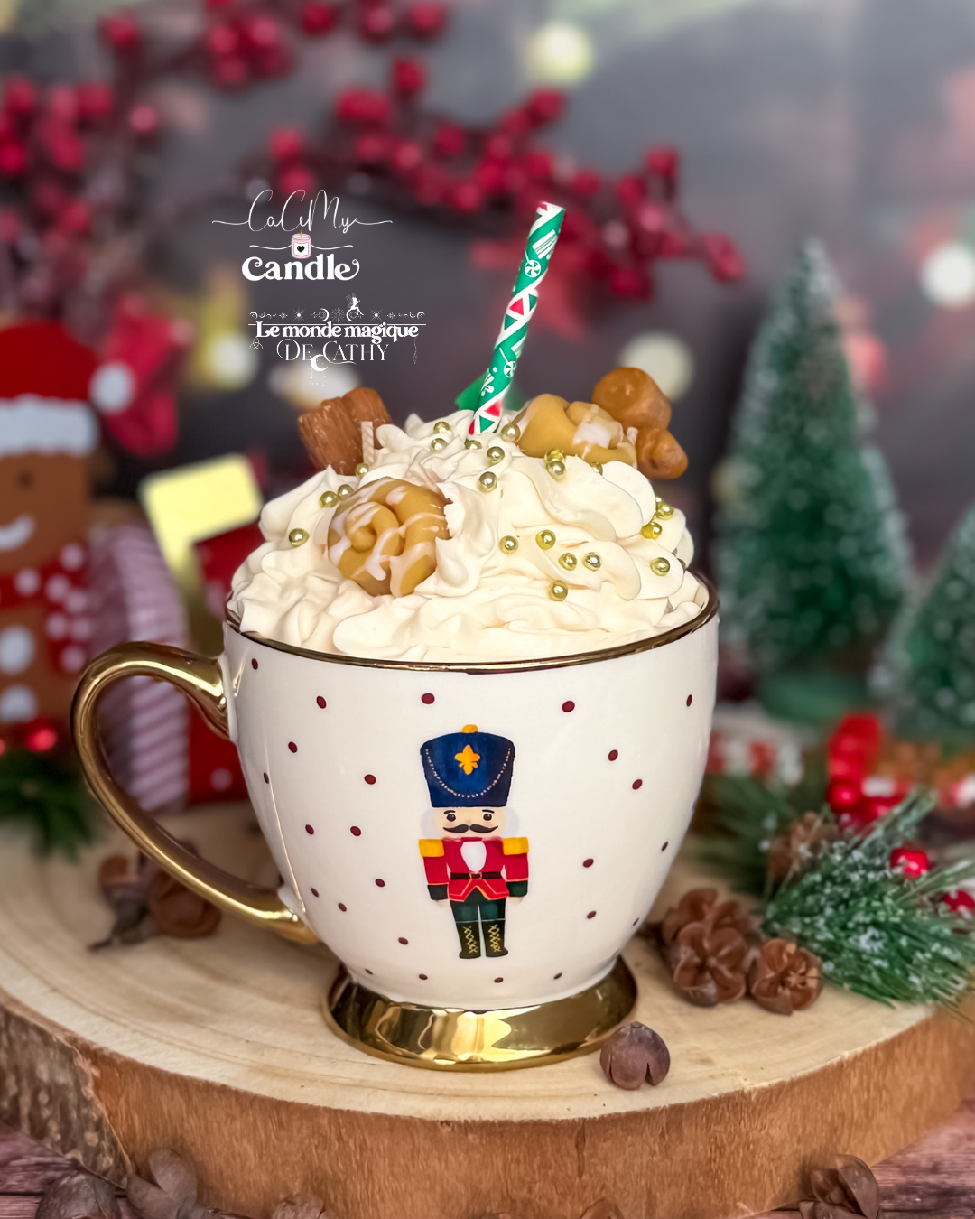 Bougie gourmande Cinnamon Roll's 530gr