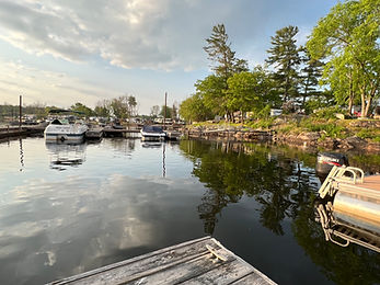 Picture of the dock on the resort