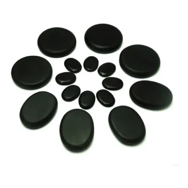 Miniatura: Set Calentador con Piedras de Basalto